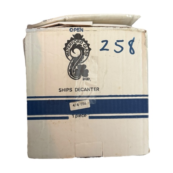 Vintage Waterford Crystal Ships Decanter - Cut Glass - Excellent Condition - Picture 6 of 7